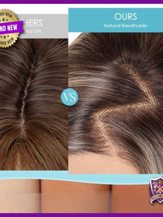 26 Inch Heat Resistant Synthetic Lace Front Wig with Adjustable Cap main image 4